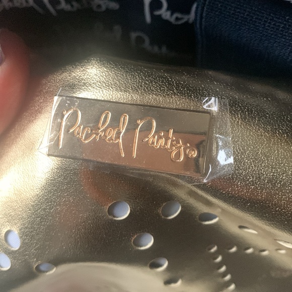 NEW PACKED PARTY oh my stars backpack in gold - Picture 2 of 7